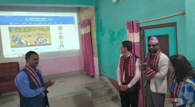 यस शाखाकाे वेवसाइट fnjsurkhet.org नेपाल पत्रकार महासंघका अध्यक्ष निर्मला शर्मा र महासचिव राम प्रसाद दाहलकाे समउपस्थितिमा उद्घाटन